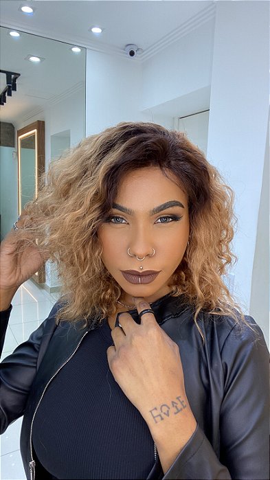 Grace Ombré Loiro detalhe lateral