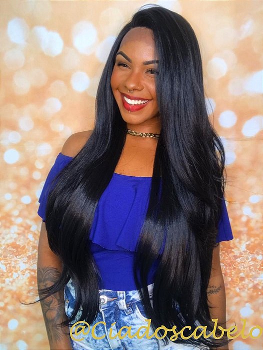 Peruca Lace Front Fibra Premium Premium Laís 2