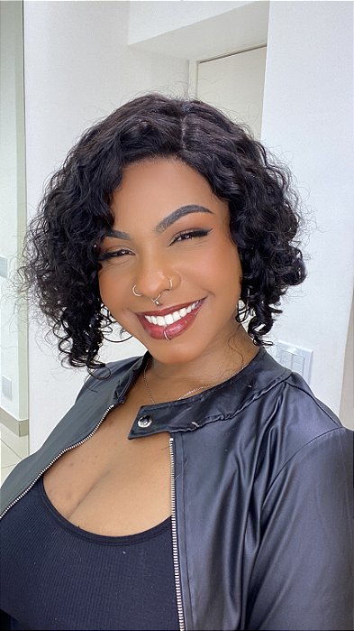 Peruca Lace Front Anaju caimento frontal