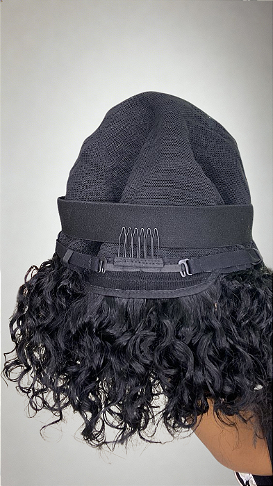 Peruca Fox Water Preto 1B parte interna