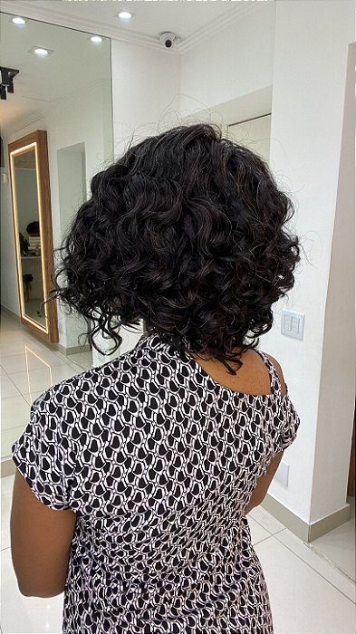 Peruca Cabelo Humano Maitê caimento nas costas
