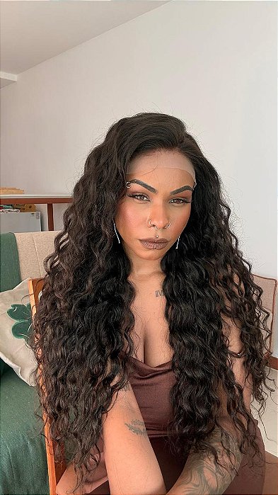 Peruca Mavora Cacheada Lace Front