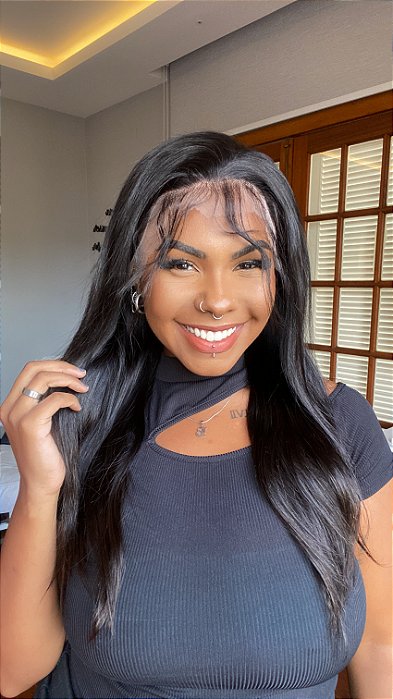 Peruca lace front cabelo humano 239 Aline