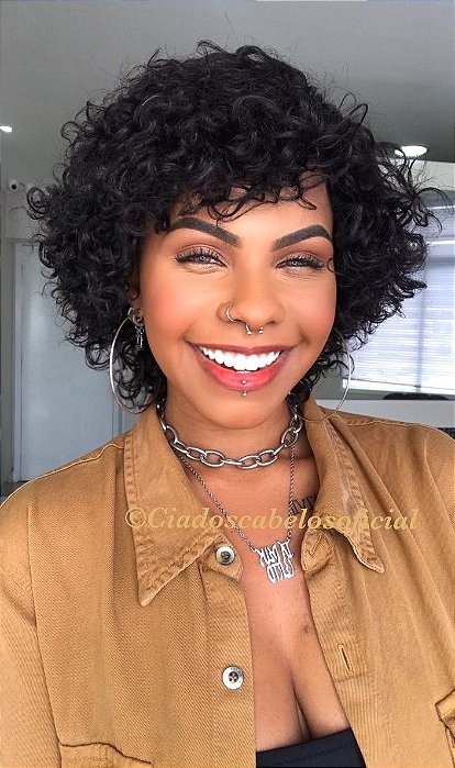 Afro Lady cabelo humano e volume