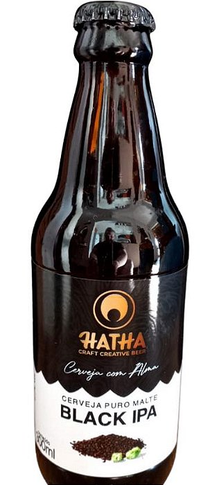 Hatha Alma Yin - Black IPA - 600ml (Cerveja Viva)