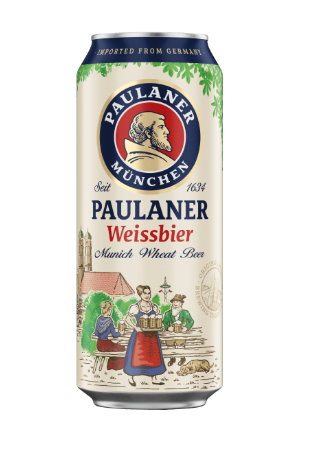 Paulaner Hefe Weissbier - Lata 500ml