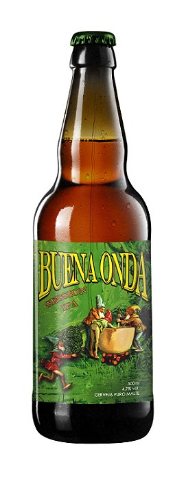 Old Boys - Buena Onda - Session IPA - 500ml (Cerveja Viva)