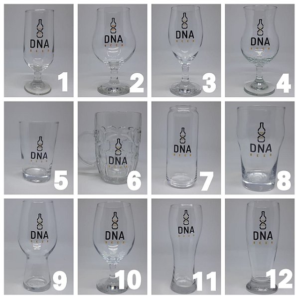 Copos Cervejaria DNA