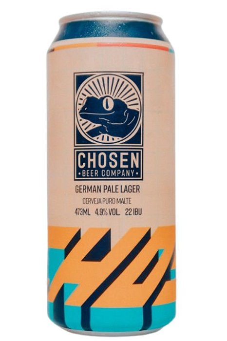 Chosen - German Pale Lager - Lata 473ml (Cerveja Viva)