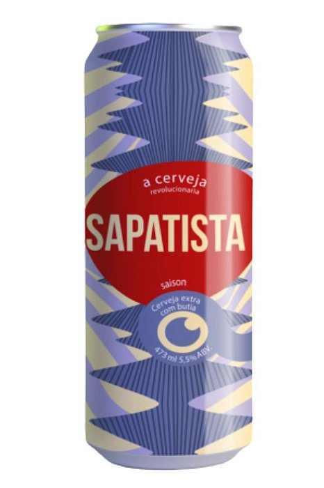 Sapatista Maria da Penha - Saison com Butiá - Lata 473ml (Cerveja Viva)