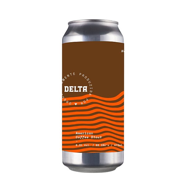 Delta Hopspresso - American Coffee Stout - Lata 473ml (Cerveja Viva)