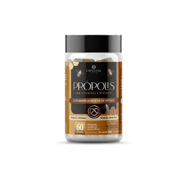 PRÓPOLIS - 60 CÁPSULAS