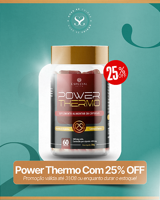 POWER THERMO - 60 CÁPSULAS