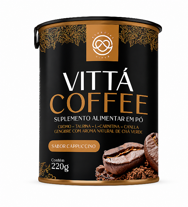 VITTÁ COFFEE - sabor cappuccino 220g