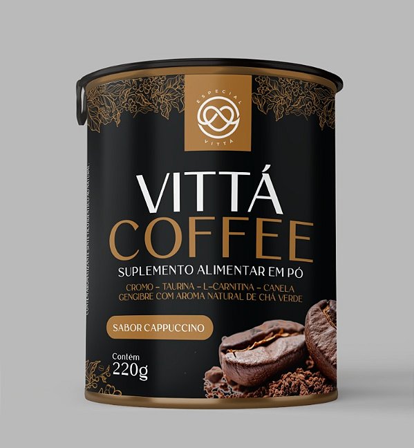 VITTÁ COFFEE - sabor cappuccino 220g