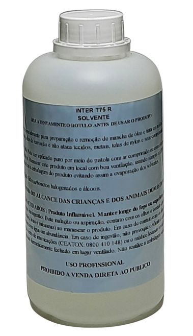 LIQUIDO TIRA MANCHA INTERQUIM INTER T75R SOLVENTE - GALÃO DE 1 KG