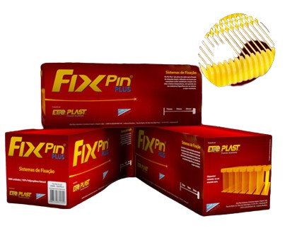 FIX PIN PLUS - NYLON - ETIQ PLAST - CAIXA 5 MILHEIROS