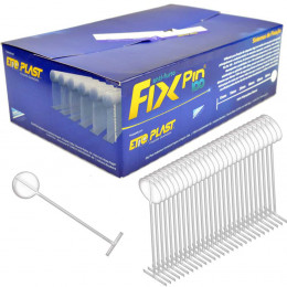 FIX PIN 100 - ETIQ PLAST - ANTIFURTO - 100%  POLIPROPILENO - NEUTRO