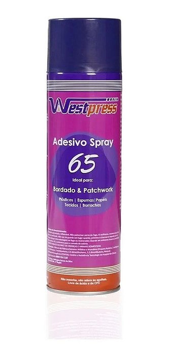 Cola Spray Adesivo Temporaria 65 Westpress 500ml - unidade