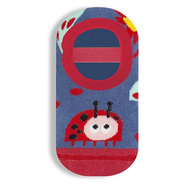 Sapatilha Antiderrapante Rikam Infantil Divertida Sortida