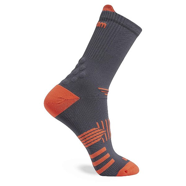 Meia Rikam Performance Masculina Cano Médio Malha Lisa