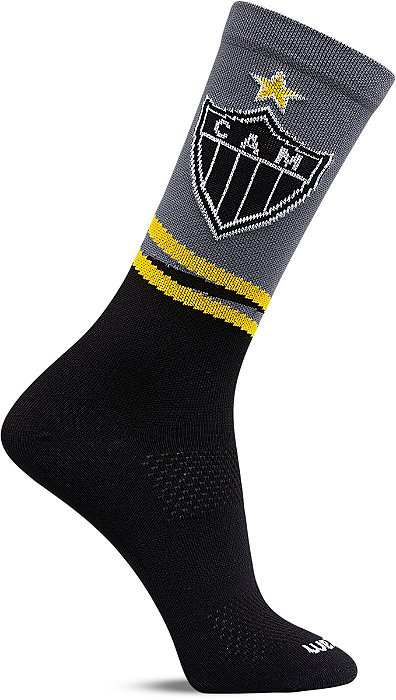 Meia Rikam Performance Masculina Cano Médio Atlético Mineiro