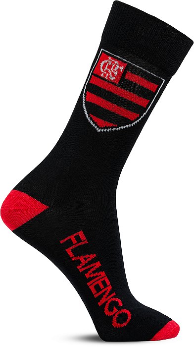 Meia Rikam Casual Masculina Flamengo