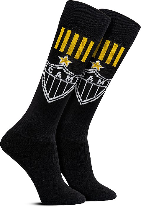 Meião de Futebol Rikam Infantil/Juvenil Atlético Mineiro