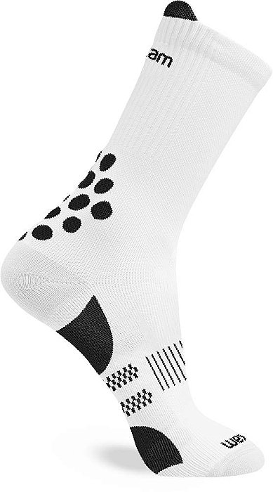 Meia Rikam Performance Masculina Cano Médio Malha Lisa