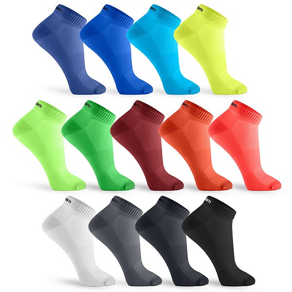 Meia Rikam Sapatilha Performance Colors Masculina