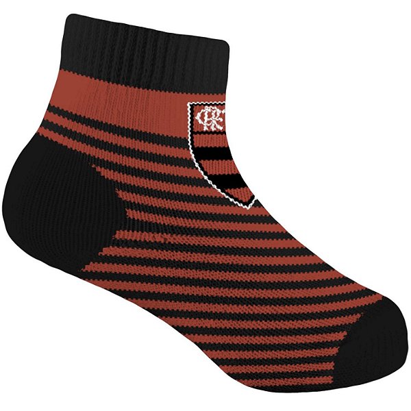 Kit 2 Meias Rikam Flamengo Recém-Nascido