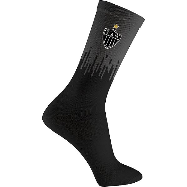 Meia Rikam Performance Masculina Cano Médio Atlético Mineiro