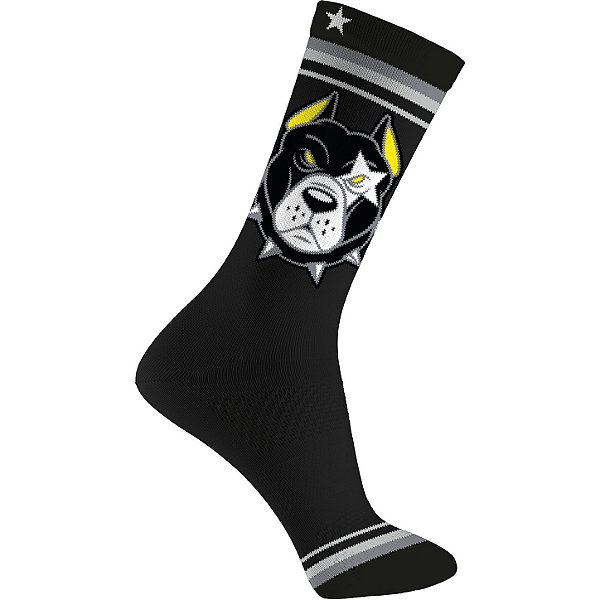 Meia Rikam Performance Masculina Cano Médio Botafogo