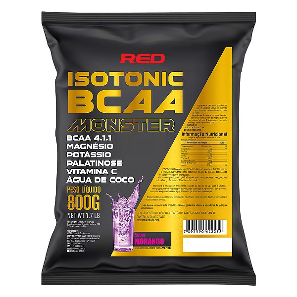 ISOTONIC BCAA MONSTER - 800g - Red Series