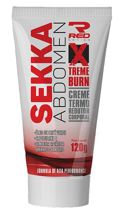 Sekka Abdomen Creme Xtreme Burn 120g - Red Series