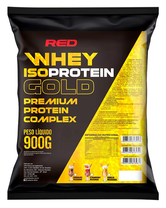 WHEY ISOPROTEIN GOLD REFIL 900g