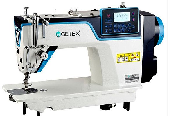 MAQUINA DE COSTURA RETA ELETRONICA COM VOZ EM PORTUGUES GETEX GE-9E COM LUMINARIA GRANDE + KIT DE CALCADORES 220 V