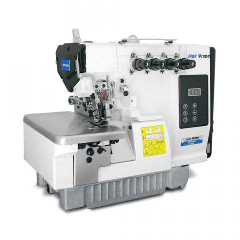 Maquina Interloque Média com Motor Direct Drive Mak Prime MB9005 - 220 V COM PÉS E MESA MONTADOS