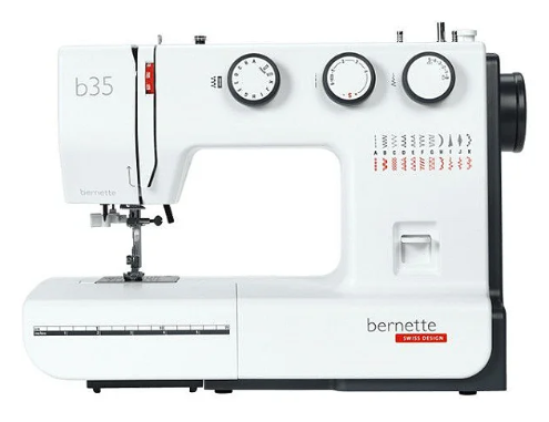Máquina de Costura Domestica Bernette B35 Mecanica - 220 V - Ideal para Costuras Grossas + Kit Premium Especial