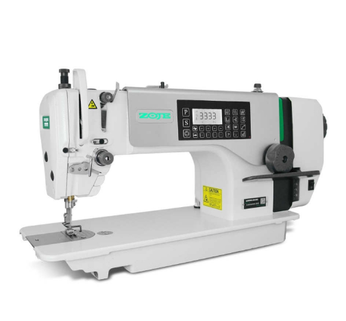 MAQUINA RETA ELETRONICA ZOJE A8000-D4 - 220 V COMPLETA COM PÉS E MESA MONTADOS