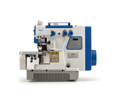 MAQUINA OVERLOQUE 3 FIOS MOTOR DIRECT DRIVE ELGIN OVI1068 - 220 V COM PÉS E MESA MONTADOS
