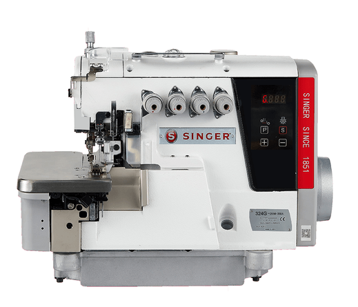 Máquina Overloque Ponto Cadeia Singer 324G com 4 Fios Direct Drive 220 V com pés e mesa desmontados