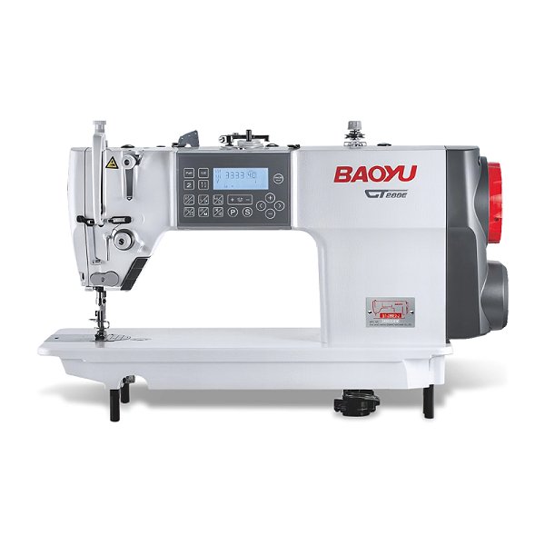 Maquina Reta Eletrônica com Motor de Passo Bayou GT-288E2-J - 220 V COM PÉS E MESA MONTADOS