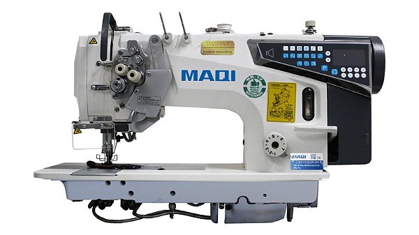 MAQUINA ELETRONICA MAQI LS 8750EZN-D4 PESPONTADEIRA BARRA ALTERNADA BOBINA GRANDE 220v