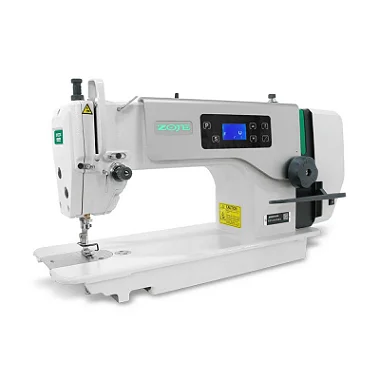 MAQUINA DE COSTURA RETA MOTOR DIRECT DRIVE ZOJE A6000 - 220 V COM PÉS E MESA MONTADOS