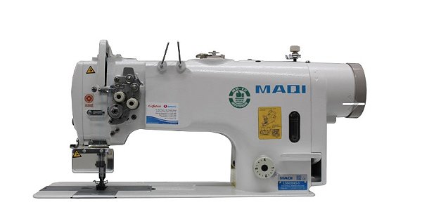 MAQUINA PESPONTADEIRA MAQI 2 AGULHAS BARRA FIXA BOBINA PEQUENA LS-8420ND-3 220V