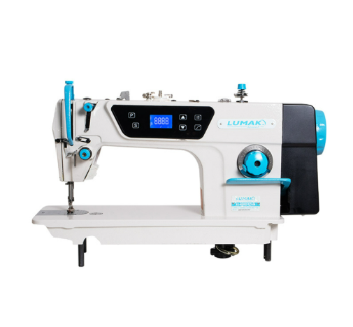 MÁQUINA RETA DIRECT DRIVE LUMAK LU8800D - 220 V COM PÉS E MESA DESMONTADOS