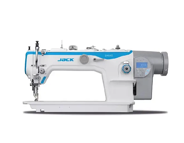 MAQUINA RETA ELETRONICA TRANSPORTE TRIPLO BASE PLANA JACK JK-2060GHC-4Q - 220 V + KIT PREMIUM E CADEIRA ESPECIAL PARA COSTUREIRA