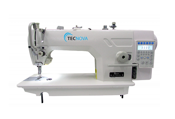 MAQUINA RETA ELETRONICA TECNOVA TN7300-D4 - 220 V COM PÉS E MESA MONTADOS
