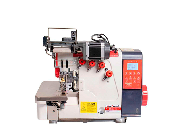 Máquina Overlock Ponto Cadeia Eletronica Sun Special SS90PD-4-24-AT-LFC-ST-QI  - 220 V + KIT PREMIUM E CADEIRA PARA COSTUREIRA